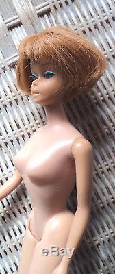REDHEAD AMERICAN GIRL BARBIE YELLOW LIPS VERY NICE WithSWIM SUIT & O/T