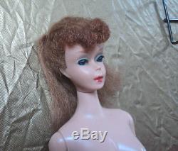 Redhead Barbie Pony Tail In Original Box With Accessories - Great Disply Doll
