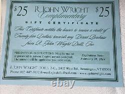 R. John Wright Dolls, Classic Winnie-The-Pooh Wintertime Christopher Robin #4