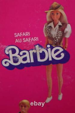 Rare 1983 SAFARI BARBIE doll NRFB MIB Lovely Superstar face Foreign Vintage