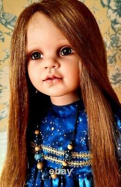 Rare 27 Young Girl Doll Collectible WILLIAM TUNG TUSS Series 2003 Vinyl Cloth
