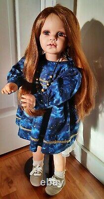 Rare 27 Young Girl Doll Collectible WILLIAM TUNG TUSS Series 2003 Vinyl Cloth