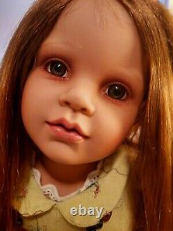 Rare 27 Young Girl Doll Collectible WILLIAM TUNG TUSS Series 2003 Vinyl Cloth