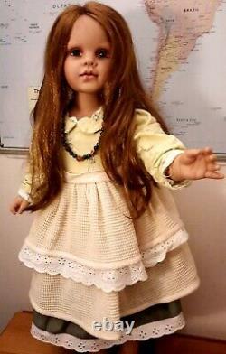 Rare 27 Young Girl Doll Collectible WILLIAM TUNG TUSS Series 2003 Vinyl Cloth