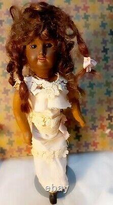 Rare Antique Stunning SFBJ 10 inch bisque socket head composition UNIS 60 doll