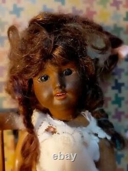 Rare Antique Stunning SFBJ 10 inch bisque socket head composition UNIS 60 doll