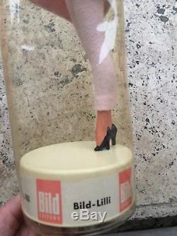 Rare Bild Lili Doll Mint In Original Box With Her Newspaper