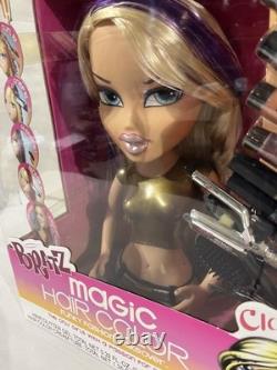 Rare Bratz Cloe Magic Hair Color Funky Fashion Makeover Doll Head 2008 New Mib