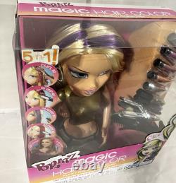 Rare Bratz Cloe Magic Hair Color Funky Fashion Makeover Doll Head 2008 New Mib