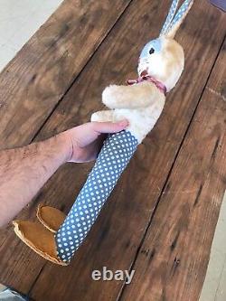 Rare Early Antique Bugs Bunny Doll Toy Warner Brothers 1930 1940s Looney Toons