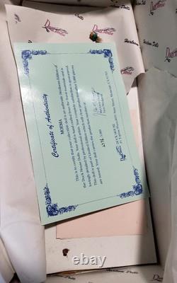 Rare Heirloom Dolls Collection, Seven Porcelain Dolls With Tags And Certificates