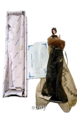 Rare Heirloom Dolls Collection, Seven Porcelain Dolls With Tags And Certificates