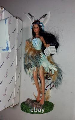 Rare Heirloom Dolls Collection, Seven Porcelain Dolls With Tags And Certificates