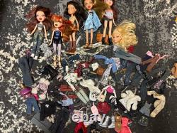 Rare Huge Bratz Lot Rare Dolls + Clothes