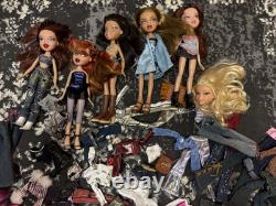 Rare Huge Bratz Lot Rare Dolls + Clothes