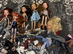 Rare Huge Bratz Lot Rare Dolls + Clothes