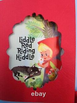 Rare Liddle Kiddles Storybook Liddle Red Riding Hiddle Mattel, 1966