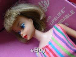 Rare Long hair Silver Blonde American Girl Barbie High Color