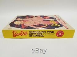 Rare NOS Vintage 1964 Original Barbie Sparkling Pink Gift Set #1011 NRFB VHTF