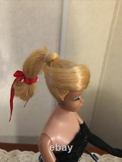 Rare Patented #8 Vintage Platinum Blonde Swirl Ponytail Barbie Doll No # 850