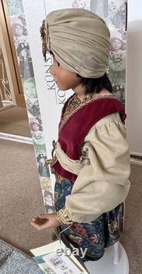 Rare Sigikid SALADIN 68cm Artist Doll Maja Bill Buchwalder LE 114/300 Box Certs