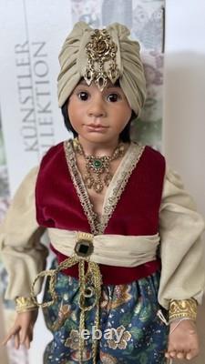 Rare Sigikid SALADIN 68cm Artist Doll Maja Bill Buchwalder LE 114/300 Box Certs
