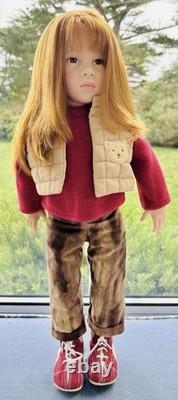 Rare Steiff Gotz Artist Doll Chantal From 2003 In Excellent Condition