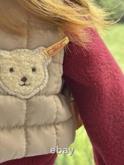 Rare Steiff Gotz Artist Doll Chantal From 2003 In Excellent Condition