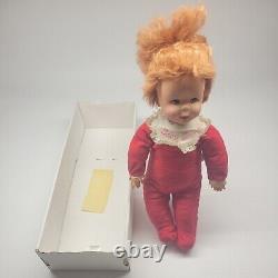 Rare Vintage 1965 Mattel Talking Baby Secret Pull String Animation & 11 Phrases