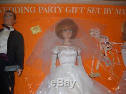 Rare Vintage Barbie Wedding Party Gift Set-with Original Box and Original Cello