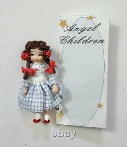 Rare Vintage Ethel Hicks Angel Children Dolls Wizard Of Oz Set Of 4 Dolls