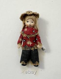 Rare Vintage Ethel Hicks Angel Children Dolls Wizard Of Oz Set Of 4 Dolls