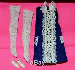 Rare Vintage Francie Barbie Doll Clothes Japanese Exclusive Prototype Iced Blue