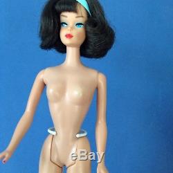 Rare. Vintage Midnight Sidepart American Girl Barbie. Stunning
