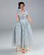 Rarest Brunette Large Bild Lilli Original Doll And Outfit #1122 Long Ball Gown