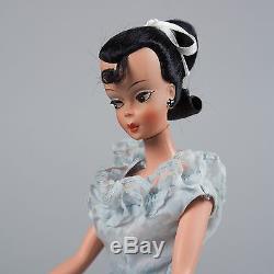 Rarest BRUNETTE Large Bild Lilli Original Doll and Outfit #1122 Long Ball Gown
