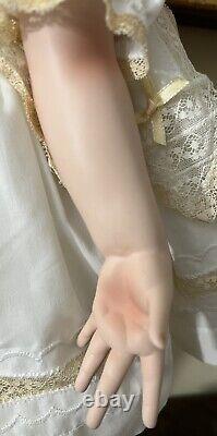 Rate Vintage Porcelain Doll By Down Adams Collection LE #201/600, 27, 1999