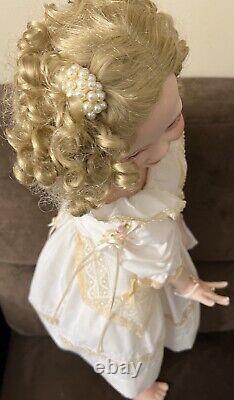 Rate Vintage Porcelain Doll By Down Adams Collection LE #201/600, 27, 1999