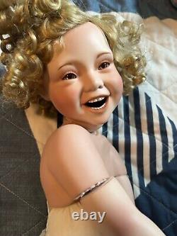 Rate Vintage Porcelain Doll By Down Adams Collection LE #201/600, 27, 1999