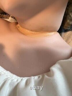 Rate Vintage Porcelain Doll By Down Adams Collection LE #201/600, 27, 1999