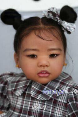 Real Reborn Artist Painted Doll Kit Unassembled 30inch Amaya Toddler Girl Toys