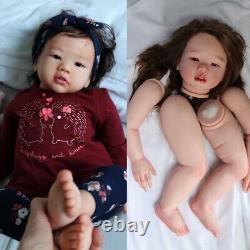 Real Reborn Artist Painted Doll Kit Unassembled 30inch Amaya Toddler Girl Toys