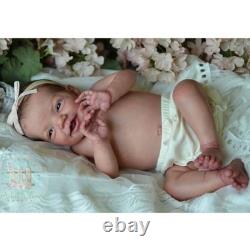Reborn Baby Doll Silicone Full Body 20 Inch Realistic Newborn Girl Baby