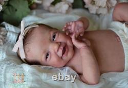 Reborn Baby Doll Silicone Full Body 20 Inch Realistic Newborn Girl Baby