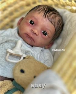 Reborn Baby Doll Vivien by Evelina Lifelike Realistic Newborn Art Doll OOAK