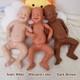 Reborn Baby Dolls Silicone Full Body 17.72 Inch Realistic Newborn Girl Baby