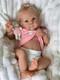 Reborn Baby Dolls Silicone Full Body-18'' Posable Anatomically Correct Girl, Rea