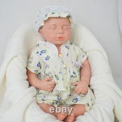 Reborn Baby Dolls Silicone Full Body 19.29 Waterproof Realistic Newborn Baby