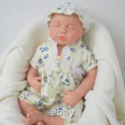 Reborn Baby Dolls Silicone Full Body 19.29 Waterproof Realistic Newborn Baby
