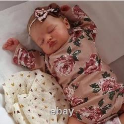 Reborn Baby Girl Doll 20 Inch Lifelike Newborn Kids Safe Play Role Play